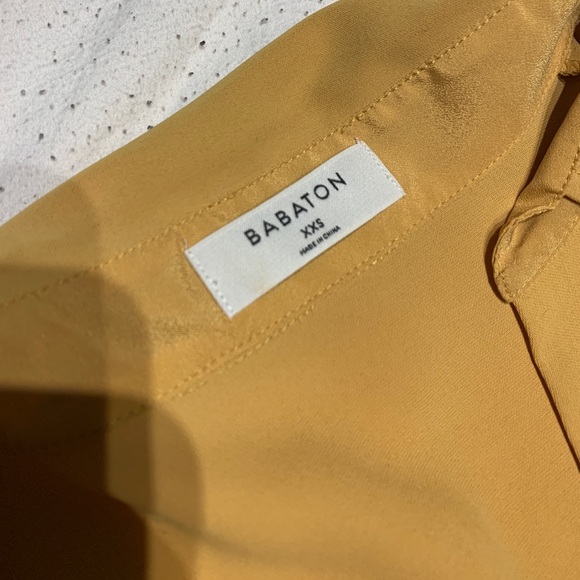 Babaton - Mustard yellow blouse - Picture 3 of 3